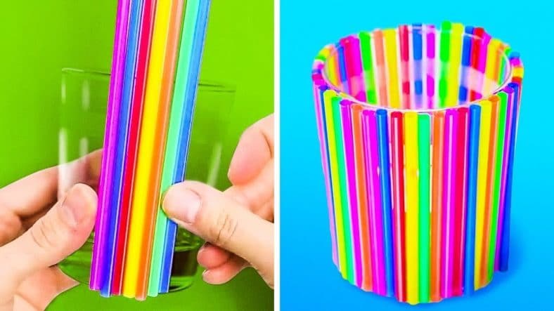 Ces Astuces Pour Recycler Des Pailles En Plastique Sont