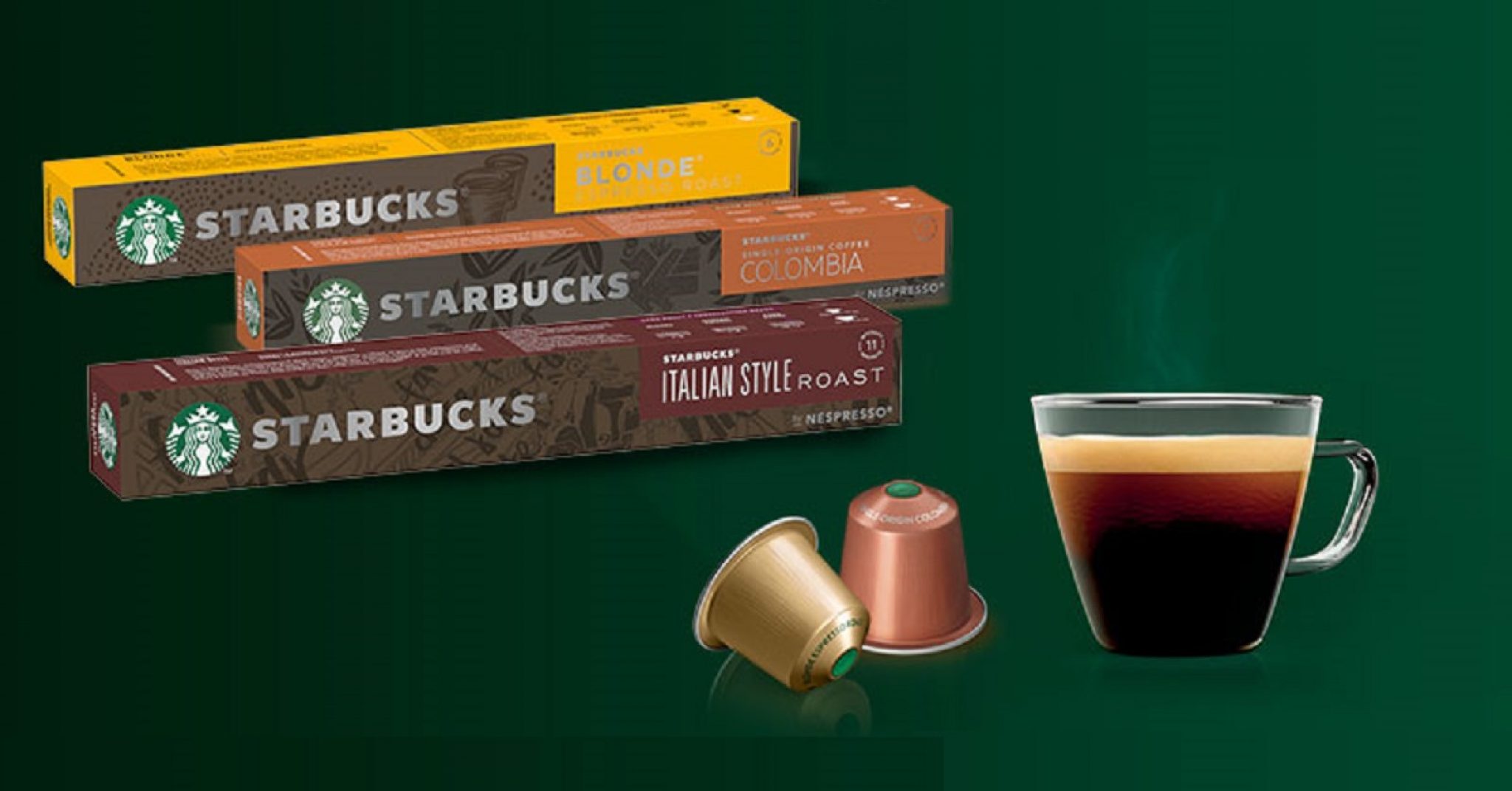 2000 Gammes De Cafés STARBUCKS Pour Système Nespresso