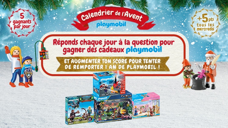 Playmobil - 🎄 Le grand jeu concours Ma Liste de Noël vous attend